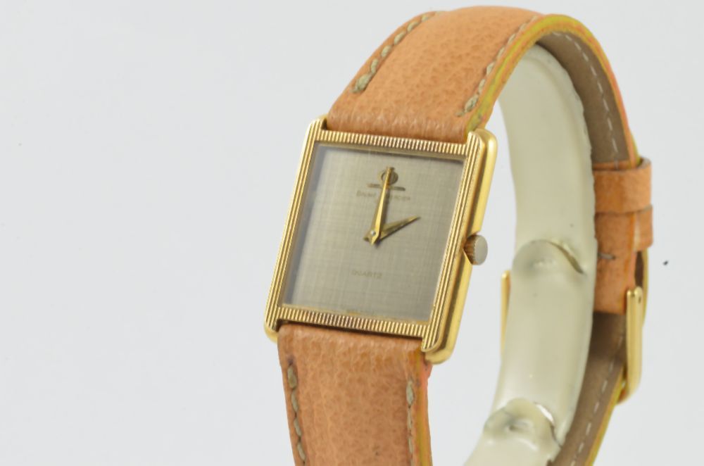BAUME MERCIER CLASSIC HERREN UHR HANDAUFZUG 26MM 18K 750 GOLD 17308 ARMBANDUHR Uhrenatelier Halle