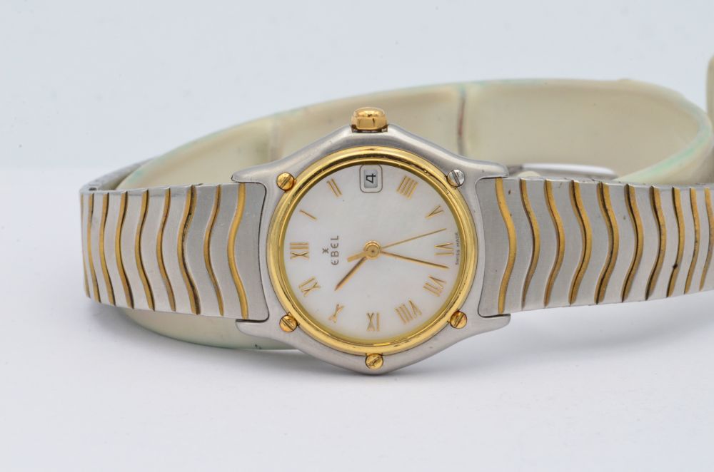 Ebel Sport Classique Lady Steel Gold 183908 Serviced | eBay