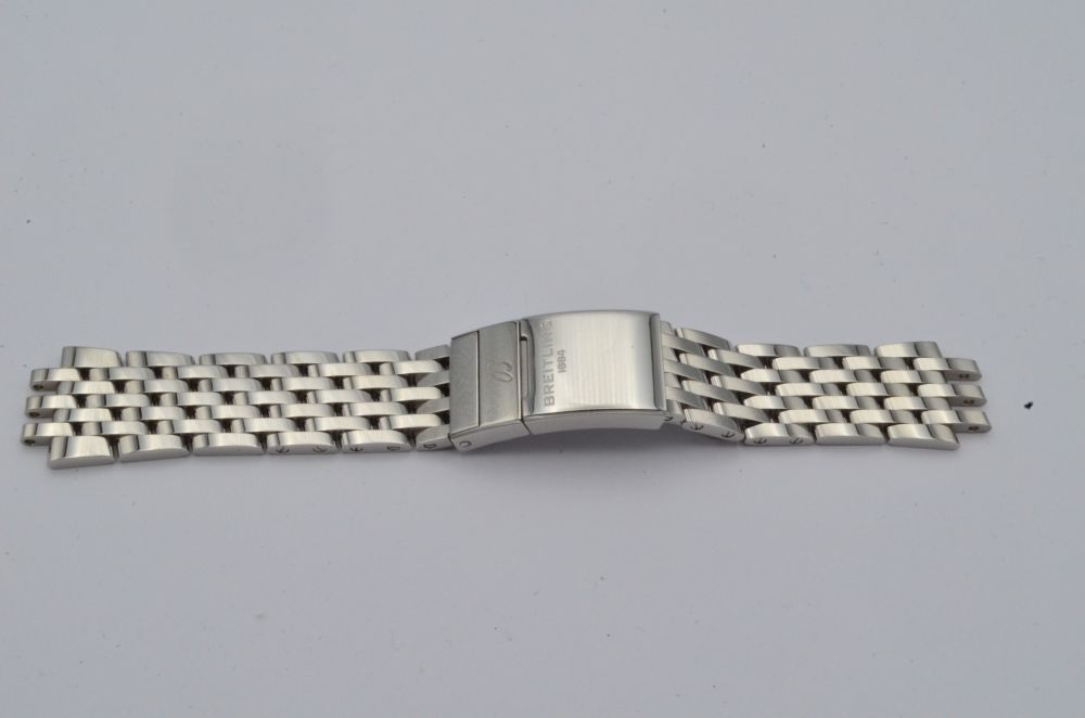 BREITLING NAVITIMER PILOT ARMBAND 22MM 452A STAHL NAVITIMER SCHÖN