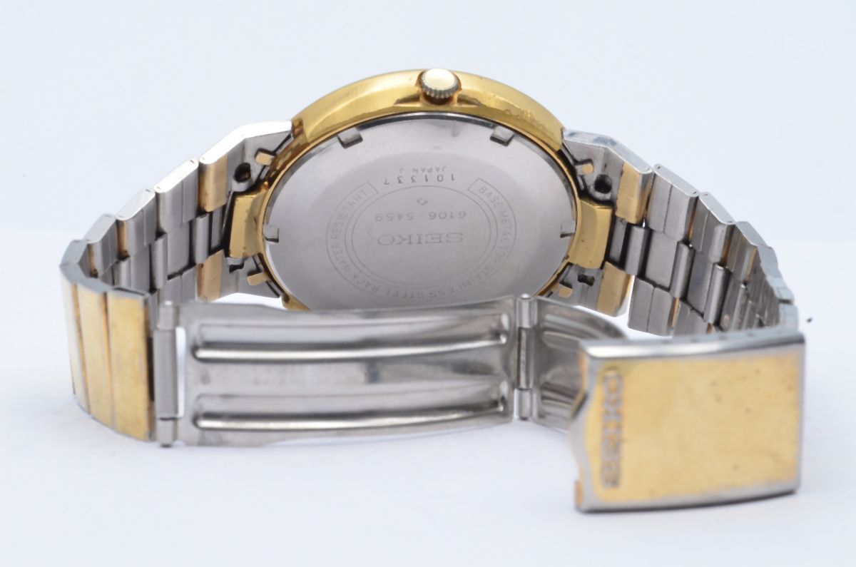 SEIKO 5 SPORTS 6106-5459 AUTOMATIK HERREN UHR 38MM VINTAGE SCHÖNER