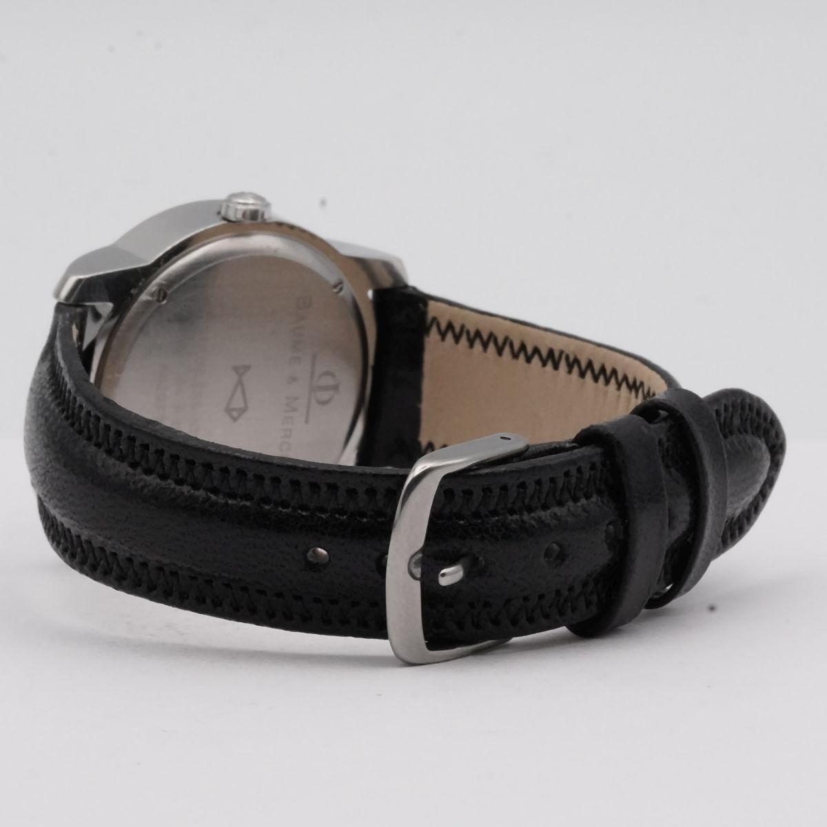 BAUME & MERCIER FORMULA 1 QUARTZ HERREN UHR 34MM STAHL VINTAGE 