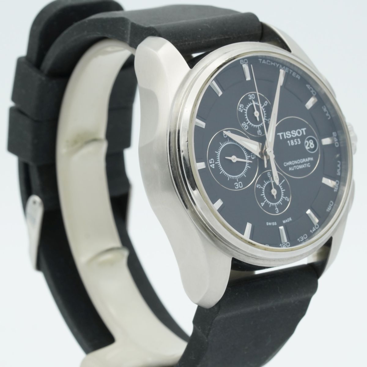 TISSOT COUTRIER AUTOMATIK HERREN UHR 44MM VINTAGE SCHONER ZUSTAND T035627A Uhrenatelier Halle