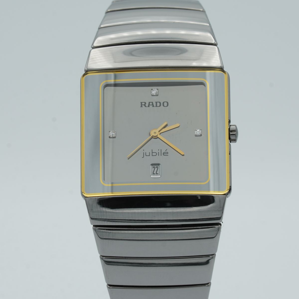 RADO DIASTAR HERREN UHR 29MM STAHL QUARZ ARMBANDUHR VINTAGE 152.0332.3 R067 Uhrenatelier Halle