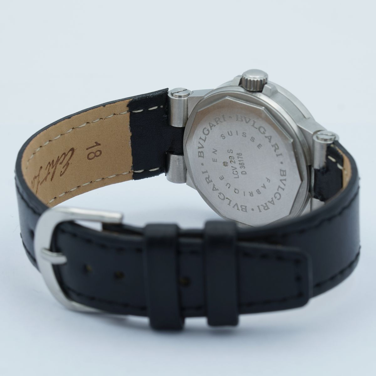 Bulgari Diagono Ladies Watch 29Mm Steel Lcv29S White Good