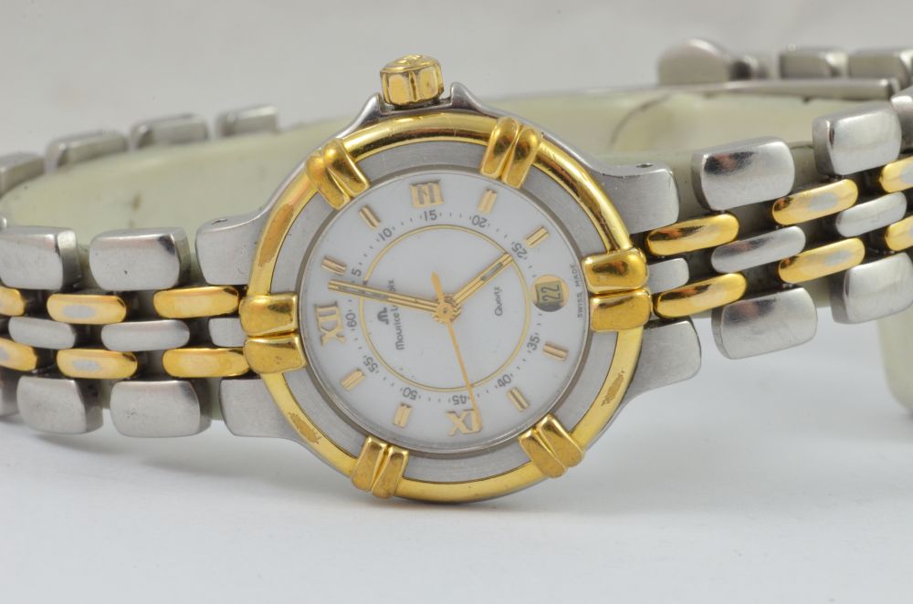 MAURICE LACROIX CALYPSO DAMEN UHR STAHL/GOLD VINTAGE 75344 VINTAGE eBay