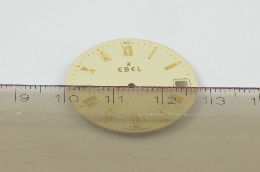 EBEL ZIFFERBLATT DIAL QUARTZ CLASSIC WAVE VINTAGE 27MM GOLD